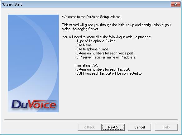 6. Configure DuVoice This section provides the procedures for configuring DuVoice. 6.1.