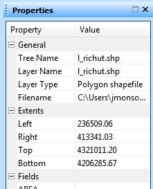 Figure 3 Properties window 3 Starting Over It is suggested that users start WMS new at the beginning of each tutorial.