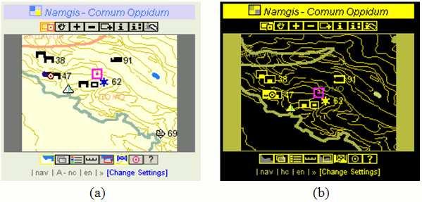 NAMGIS Core screenshots. 1.1 Description NAMGIS Core is implemented as a Java Web application that can manage multiple GIS instances.