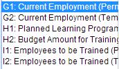 9.2 Form G1: Current Employment (Permanent) The section below outlines the process for capturing current employment (permanent).