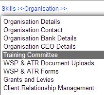 5. ORGANISATION CFO DETAILS The section below outlines the process for adding/editing CFOs Details 1 Click on Organisation CFO Details from the