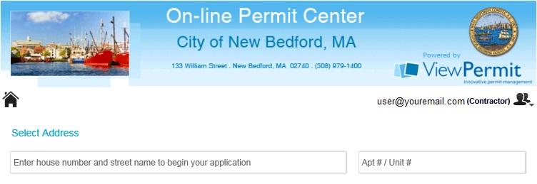 Just click on the icon for the permit type you