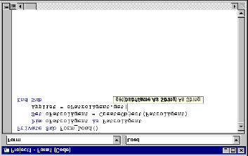We then assign the value in strhostname to the text property of the Text1 textbox component. When we type the.