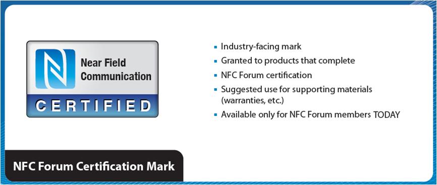 NFC Forum Certification Mark For