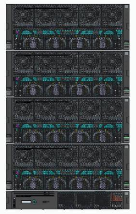 Large-scale multi-socket SMP Buffered memory attach & HSDC Midrange
