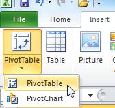 Pivot Chart Basics Pivot Table Basics A Pivot Table is a tool in Excel that a person can use to query, organize and summarize large amounts of data.