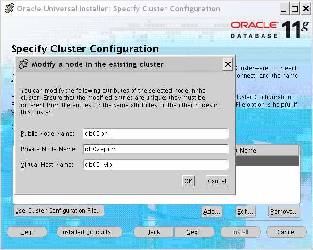 STEP 6(I) : SPECIFY CLUSTER CONFIGURATION- YOU WILL SEE AUOTMATICALLY NODE ON WHICH
