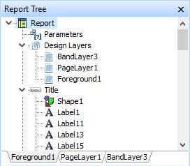 Design Layers New Features Reports can now contain multiple layers, each with its own content.