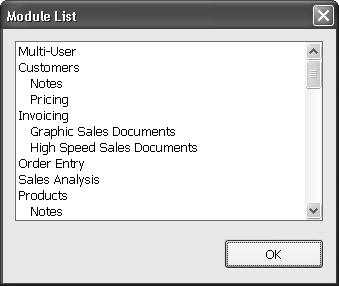 Attaché Supervisor 13 Figure 1 The Modules List shows the modules you have installed Using the System Status tool The System