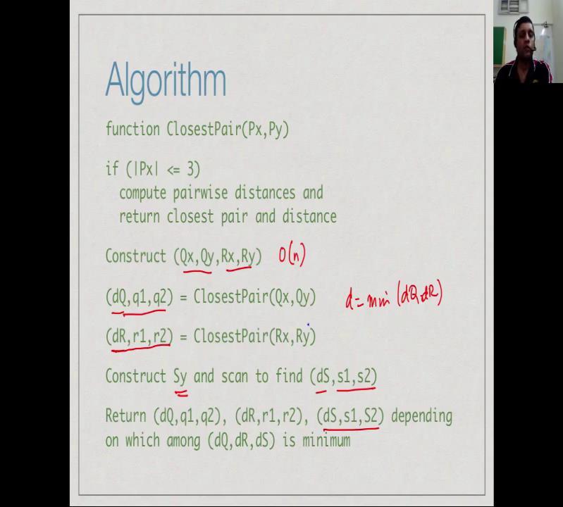 (Refer Slide Time: 14:15) So, in other words we have this following algorithm, so we start with by assuming that we have set off a problem.