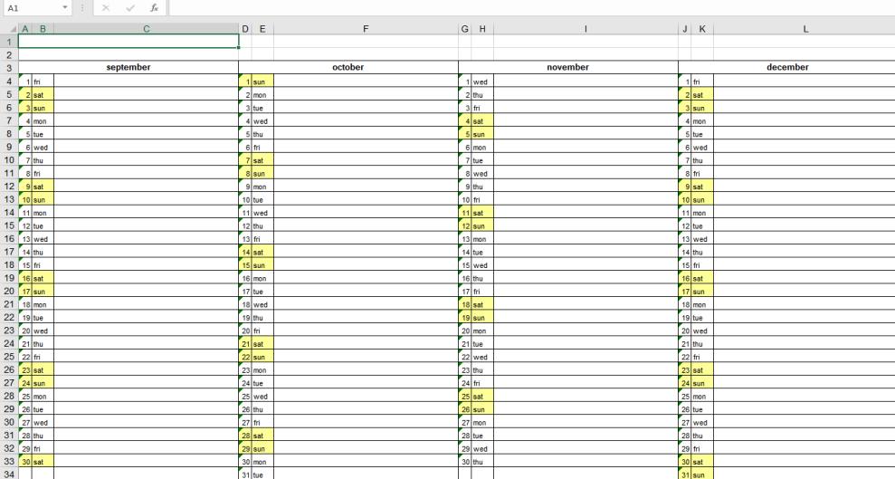 Picture 30: Excel calendar Excel calendar: Filter Excel reports for whole