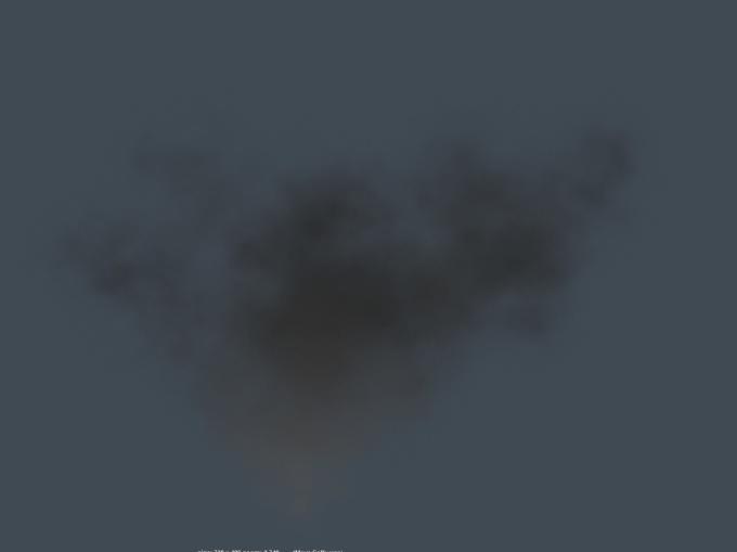 Using the Shader to Create the Color and Transparency of the Particle Effect Another option for creating the look of your smoke is, instead of disconnecting the color and transparency (opacity) from