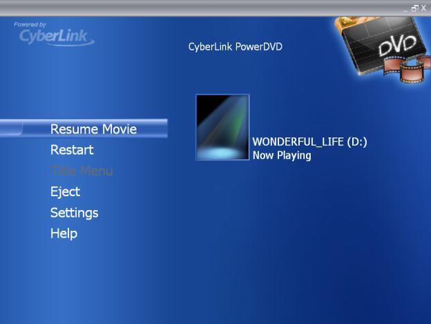 Playing a DVD with Power DVD ****Many DVDs come with a preinstalled program to run the movie and that will work, but if there are issues run the DVD through Power DVD which is installed on all Dell