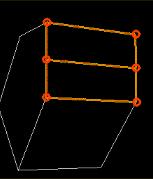 Split and Cut Polys split the polygon lengthwise: 2. Select the lower half of the roof and press to split the polygon vertically: 3.