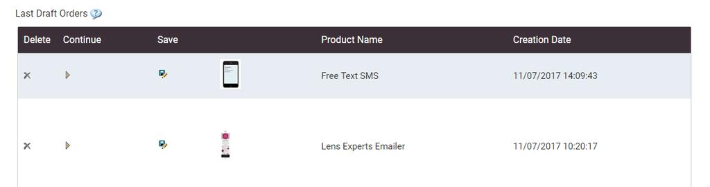 For example, if I search for free text SMS: Or maybe you are looking for campaign materials, type in Lens Expert: Your Shopping Cart Just like any online shopping your shopping cart will hold all