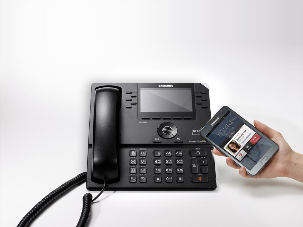 3. First NFC Desk Phone Smart Use! Just Tagging!