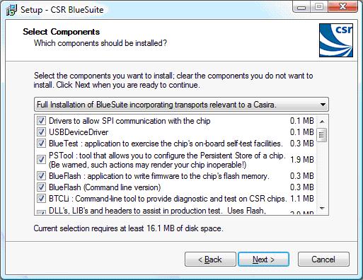 Install BlueSuite 3 Install BlueSuite Note: A bug in BlueSuite version 1.