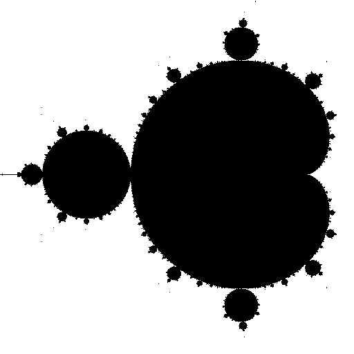 (a) The entire Mandelbrot set on the (b) An example of how the Mandelbrot set complex plane [6]. can be colored [7] Figure 4: Two images of the Mandelbrot set. this graph is also a fractal (Figure 4).
