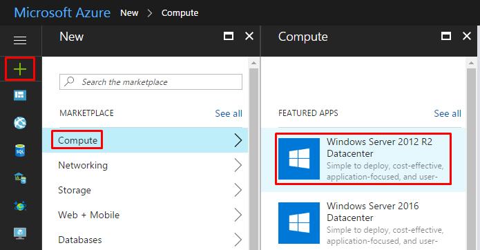 2 CREATING A VIRTUAL MACHINE If you have not already done so, enter the Azure Portal http://portal.azure.com using your Azure subscription.