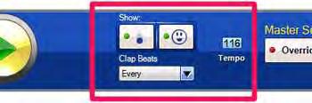Volume Settings Voice & Clap Volume - This lets you control the loudness or softness of all voice (pronunciations) and clap sounds throughout Little Musician.