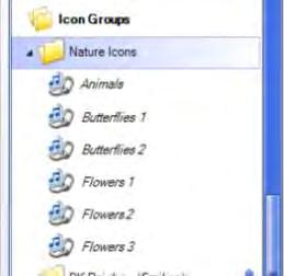 New Icon Group - An Icon Group is a collection of different Icon Sets which has a specific playback setting.