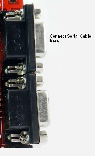 8.8. Serial Ports: Onboard 2 Serial ports are provided i.e. UART0 & UART2. The signals are RS232 logic compatible, so it can be directly connected to Computer Serial Port.
