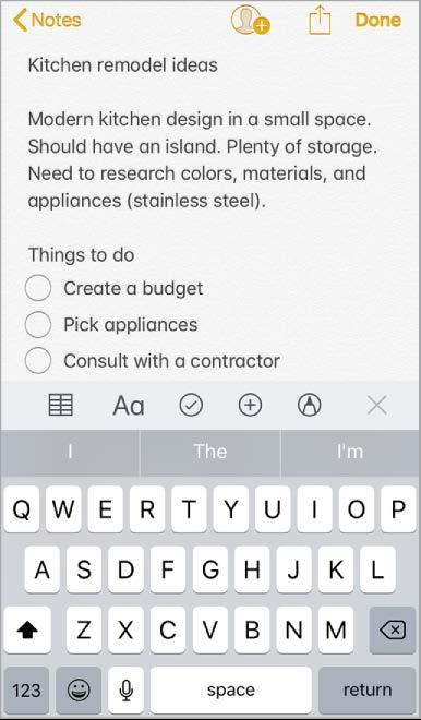 Set the default account for adding or editing notes using Siri or Today View. Go to Settings > Notes > Default Account.