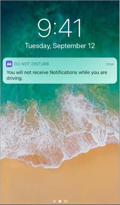 asked after iphone detects that you might have driven a vehicle. If you choose Manually, add Do Not Disturb while driving to Control Center.