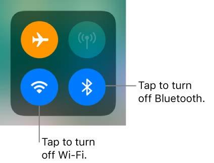 If you turn on Wi-Fi or Bluetooth while in airplane mode, it will be on the next time you return to
