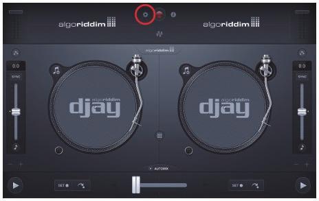 Operation 3 Turn on the power of the peripheral device (speakers with built-in amplifier, power amplifier, etc.). 4 Launch djay 2 for Android. The Pioneer DJ logo appears.