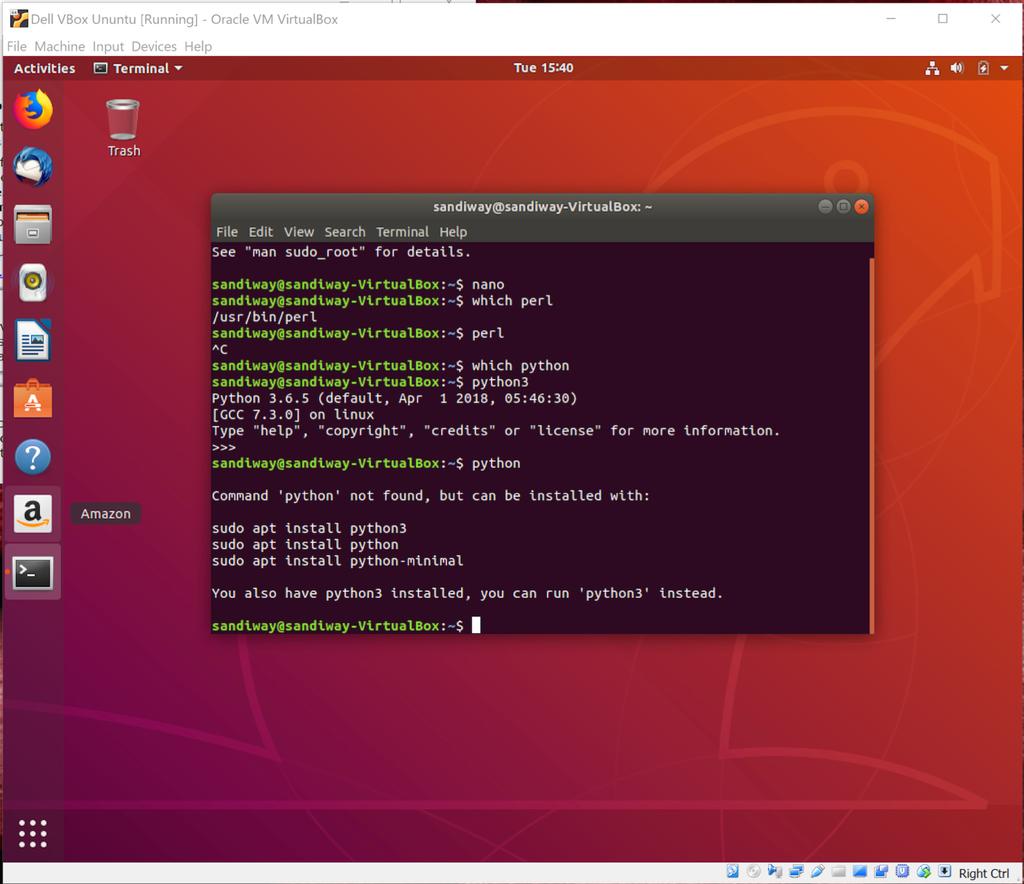 Ubuntu Notes: which command returns path to command if