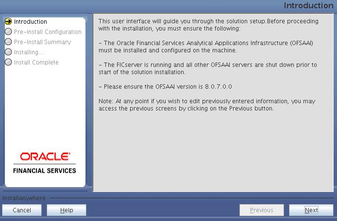 The following screenshots and procedure explain the GUI installation steps. 1.