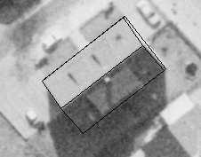2nd row: The roof-top height is adjusted using image correlation.