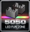 5050 LED Fun ZONE The brand-new 5050 LED FUN ZONE comes with two 5050 LED headers to bring more colorful lighting options to DIY lovers.