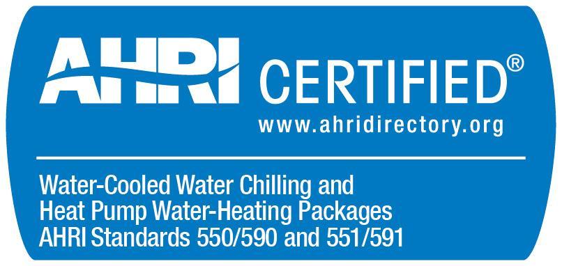 AHRI certified Geoclima has earned the trusted AHRI Certified mark, an assurance of the product s performance, for the water cooled range of products as an Original Equipment Manufacturer.