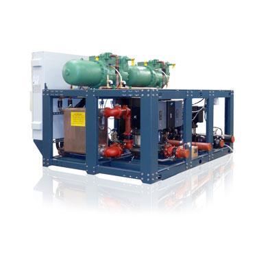 Long-lasting reliable technology The G-Range includes all chillers with screw compressors, which are characterized by a simple structure: few moving parts which enable a continuous and fluid motion.