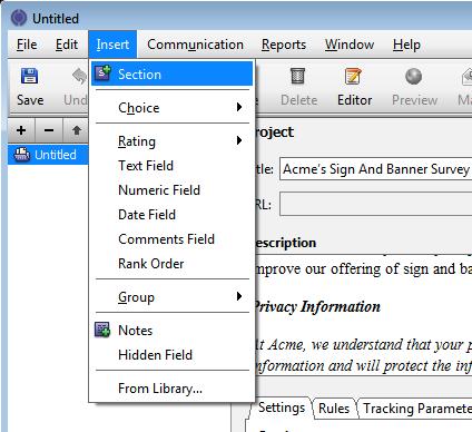 Page Layout In the Settings tab at the lower part of the window select the Item per page option under Layout. This would render each item on a separate page of the feedback form.