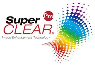 SuperClear Pro Technology for Richer Colours, Better Colour Gradients, and Sharper Images True 8-bit performance for 16.