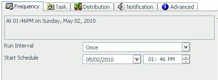 1. Using Report Broker Note: Report Broker administrators can define dates on which schedules cannot run or be set to run. These are known as schedule blackout dates.