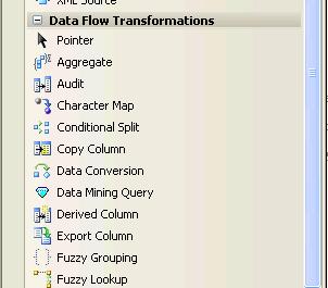 menu you can choose the ata Flow on which you wish to work,