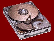 Hard Disks - 1 generally nonremovable disk made out of metal and covered with a magnetic recording surface, holding data in the