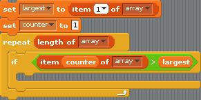 times (or the same number of times as there are items in the array).