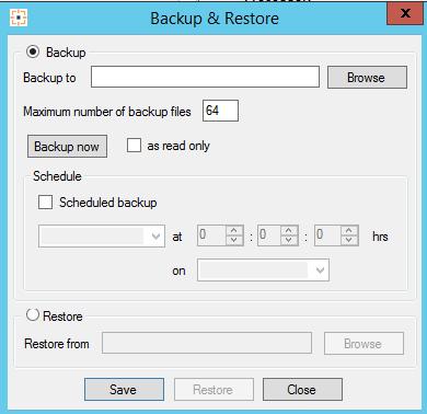 Automated method to take a backup of the database Process of Backup Now, a) Create a backup folder named BackupID (where ID can be a unique value or a date that will help tabulating the backup) to