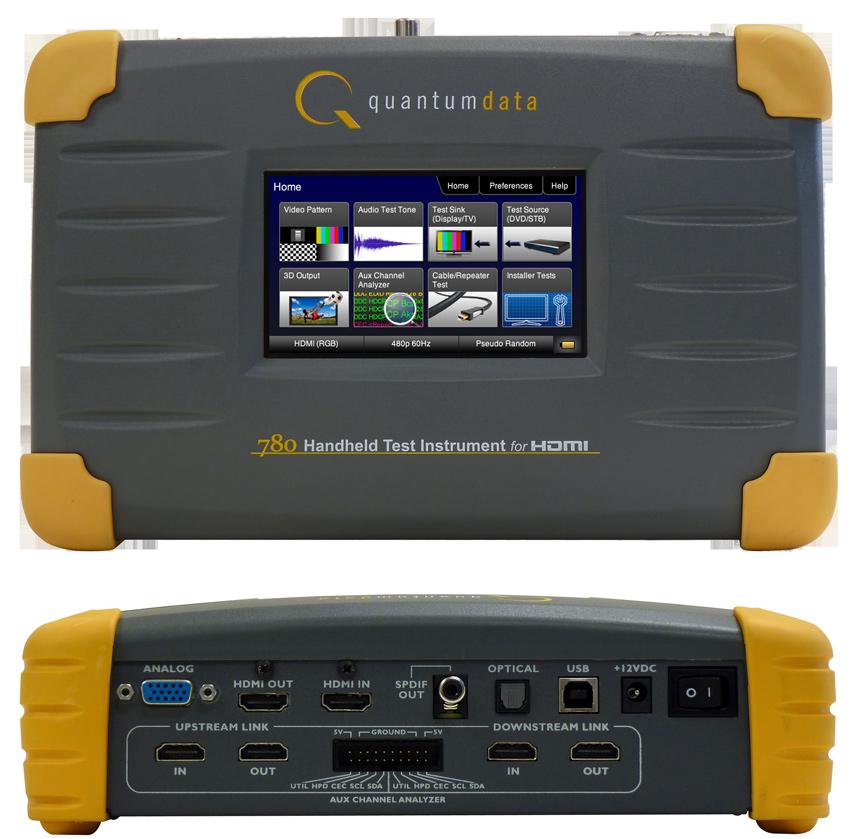 Key features + benefits HDMI 1.3 video/audio output Pattern testing including deep color for HDMI inputs on HDTVs 24/30/36 bit at 1080p. HDMI 1.4a 3D Pattern Generation Supports Side-by-Side, Top-and-Bottom and Frame Packing 3D format structure.