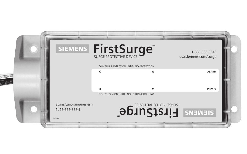 Power Service Entrance Surge Protection FirstSurge Total Home Protection Siemens believes today s residential surge protectors come up short when protecting today s modern home filled with smart