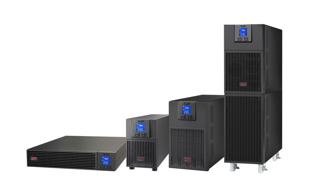 APC Easy UPS 1 Ph Online Extended Runtime Models Standard Features Tower Model Available in 1, 2, 3, 6, 10 KVA Rack Model Available in 6, 10 KVA Scalable Runtime The capability to add external