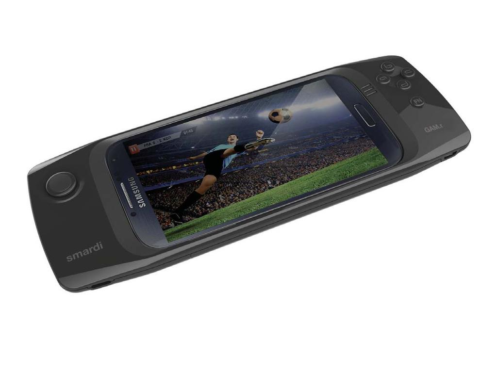 GAM.r / S3 S4 SMARTPHONE GAMEPAD GAM.r, the gamepad for Galaxy S3 S4, is made available widely in the newest games and various emulator games by using 10 control buttons in total.
