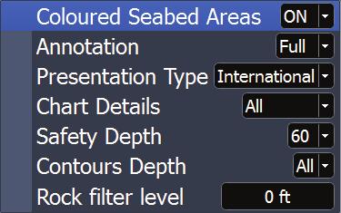 Rock Filtering - Filters rocks below a certain depth 3D charts for