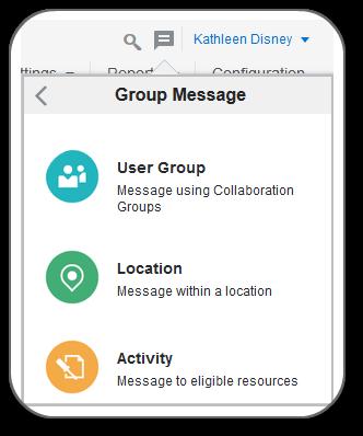 7 Chapter 7 Group Messaging Group Messaging About Group Messaging Group messaging lets you to collaborate with multiple users simultaneously.
