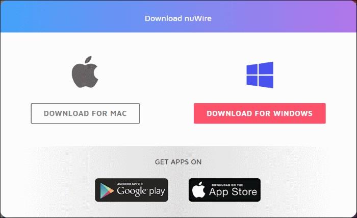 To set up nuwire and start casting your screen: Step 1 Download and install nuwire on your device Step 2 Sign up for a free account Step 3 Login to your nuwire account Step 4 Configure nuwire